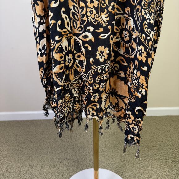 Sante Classics Vintage Ethnic Boho Midi Dress US Women's One Size - Picture 5 of 7